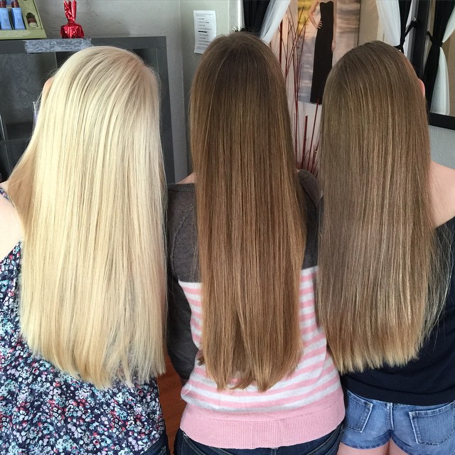 Love these blonde All natural hair wow! Every shade from dark blonde to light blonde. No color, just trims:) - KellGrace