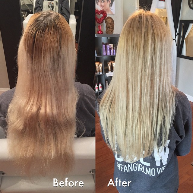 Major Color Correction On This Beautiful Blonde If U Try To Color