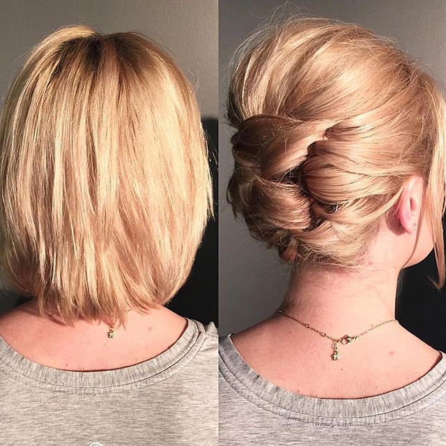 My TOP selling updo! Short Hair Can Go Up. Now on sale for $9 😳😍 .   (link also in bio 👆) . . #kellgrace #updo #tutorial  #hairtutorial #updotutorial #braid #braids #hairstyle #
