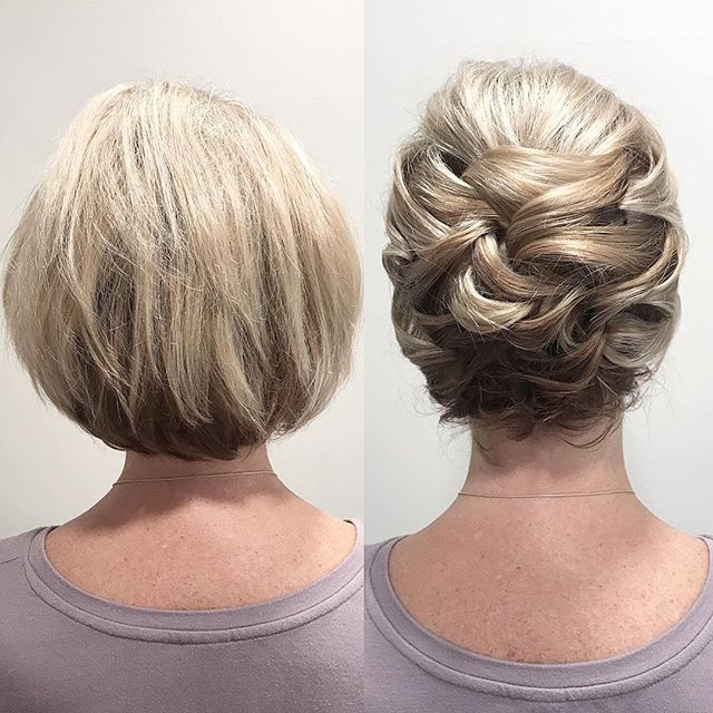 Short hair CAN go up! (No hair extensions added) . . . #kellgrace #updo # tutorial #hairtutorial #updotutorial #braid #braids #hairstyle #style  #stylist #blondehair #longhairdontcare #hairup #hairtrends #bridalhair # formalhair #fashion #beauty #makeup ...